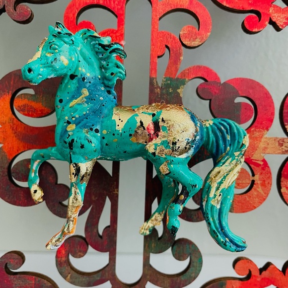 Year of the horse 3D mixed media - Picture 3 of 4